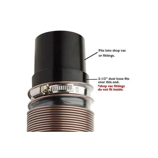  Dust Right Swivel Hose Adapter for Shop Vacuums